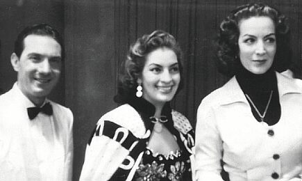 Maria Felix together with Michelangelo Verso