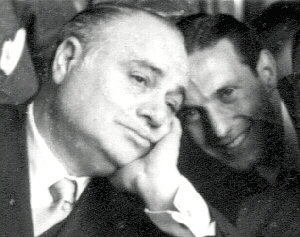 B. Gigli and M. Verso at the Grand Hotel delle Palme of Palermo