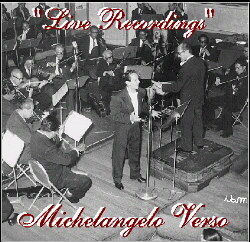 CD: Michelangelo Verso - Live Recordings