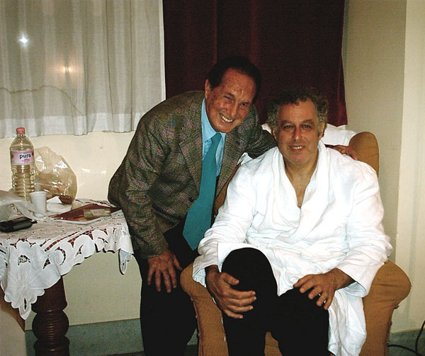 Photo of Michelangelo Verso together with Daniel Oren