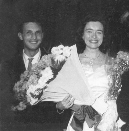Soprano Joan M. Moynagh together with tenor Michelangelo Verso
