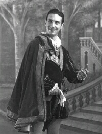 Michelangelo Verso in the costume of the count of Mantova (Rigoletto)